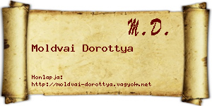 Moldvai Dorottya névjegykártya